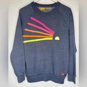 Aviator Nation Daydream Relaxed Crew Sweatshirt